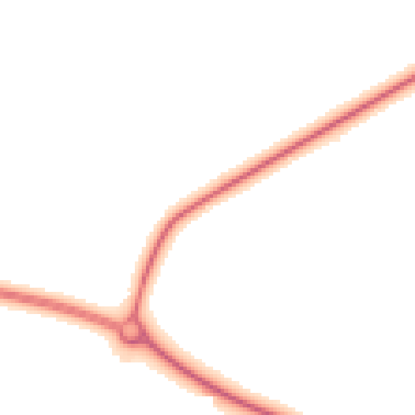 Night-time road noise heatmap for S26 1HD