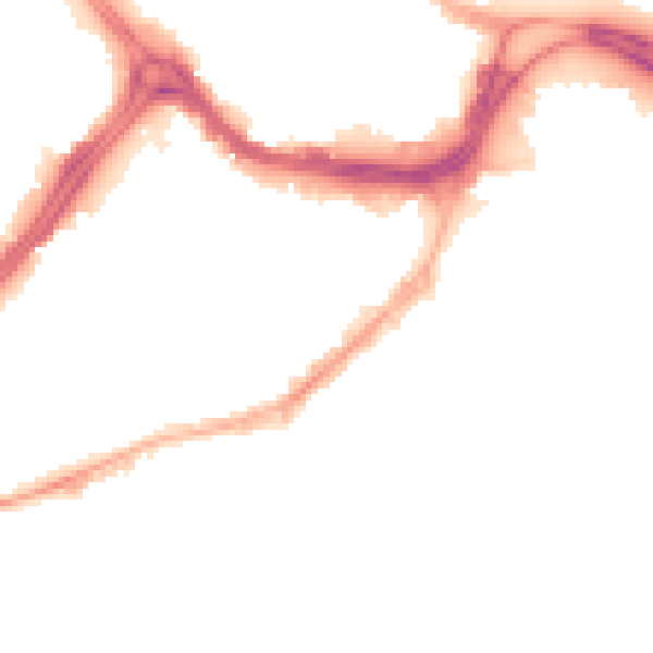 Night-time road noise heatmap for S3 7AT