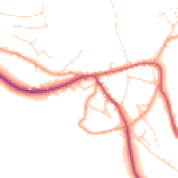 Daytime road noise heatmap for S32 1AD