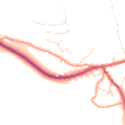 Daytime road noise heatmap for S32 1AG