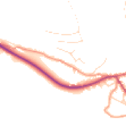 Daytime road noise heatmap for S32 1AZ