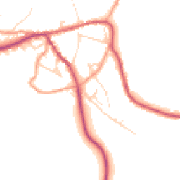 Daytime road noise heatmap for S32 1BF