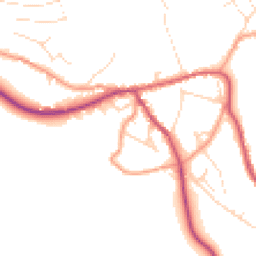 Daytime road noise heatmap for S32 1BG
