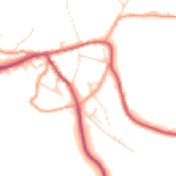 Daytime road noise heatmap for S32 1BY