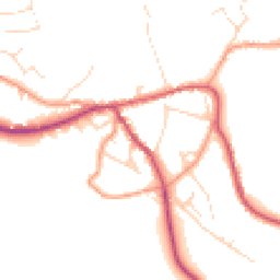 Daytime road noise heatmap for S32 1DD
