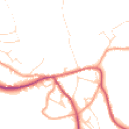 Daytime road noise heatmap for S32 1DG