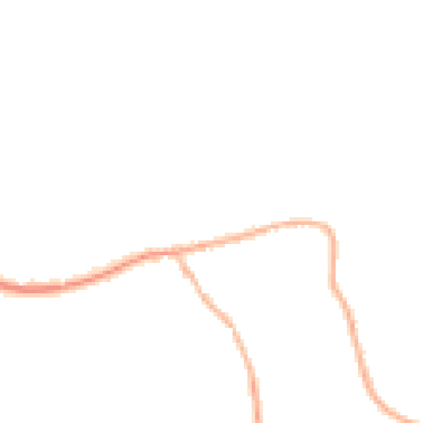 Night-time road noise heatmap for S32 1DG