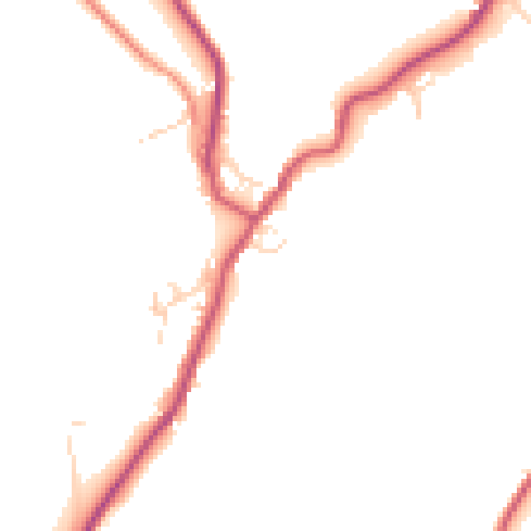 Daytime road noise heatmap for S32 2HB