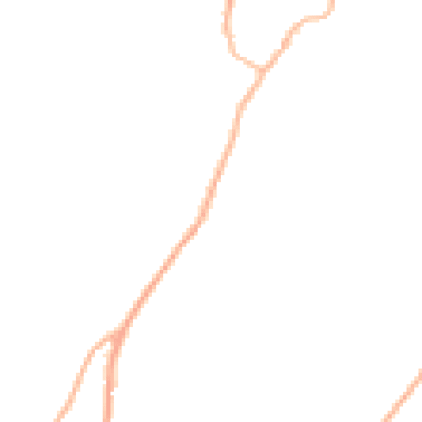 Night-time road noise heatmap for S32 2HG