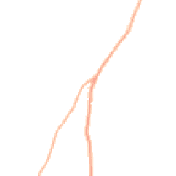 Night-time road noise heatmap for S32 2HW