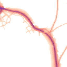 Daytime road noise heatmap for S32 3WW