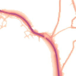 Daytime road noise heatmap for S32 3XE