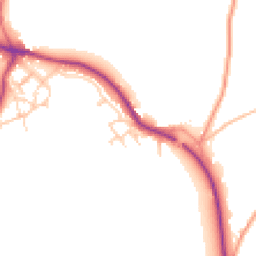 Daytime road noise heatmap for S32 3XZ