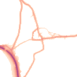 Daytime road noise heatmap for S32 3YQ
