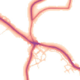 Daytime road noise heatmap for S32 3ZP