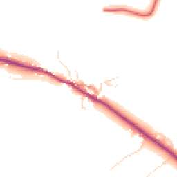 Daytime road noise heatmap for S32 4TD