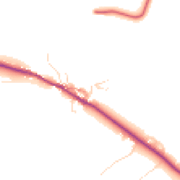 Daytime road noise heatmap for S32 4TU
