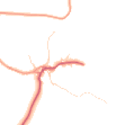Daytime road noise heatmap for S32 5QE
