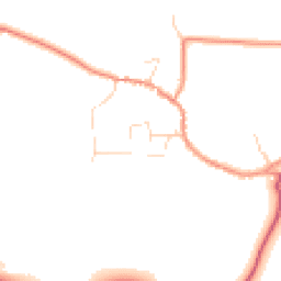 Daytime road noise heatmap for S32 5QX