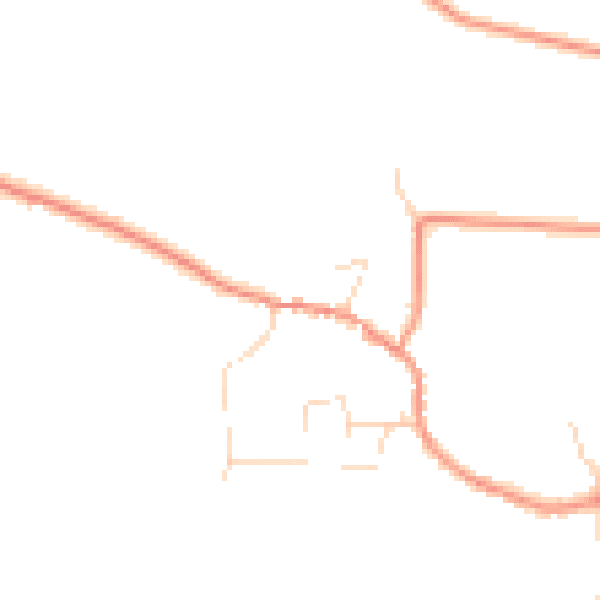 Daytime road noise heatmap for S32 5RE