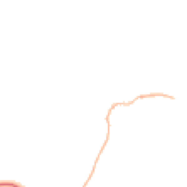 Night-time road noise heatmap for S32 5RH