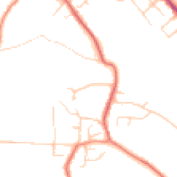Daytime road noise heatmap for S35 0AS