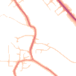 Daytime road noise heatmap for S35 0AT