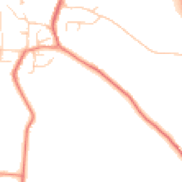 Daytime road noise heatmap for S35 0BH