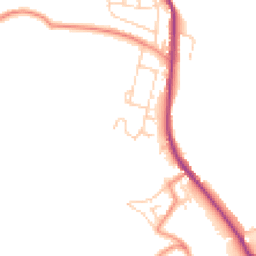 Daytime road noise heatmap for S35 0BZ