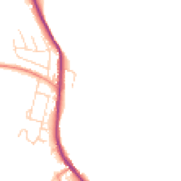 Daytime road noise heatmap for S35 0DJ