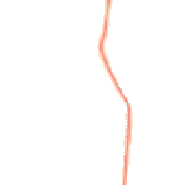 Night-time road noise heatmap for S35 0EF