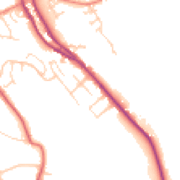 Daytime road noise heatmap for S35 0GJ