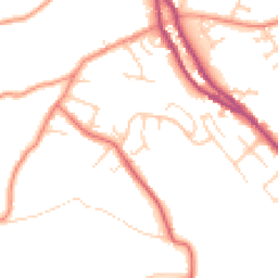Daytime road noise heatmap for S35 0JB