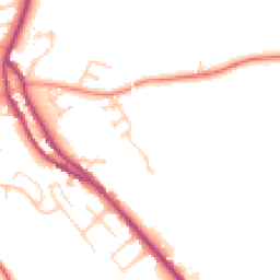 Daytime road noise heatmap for S35 0JU