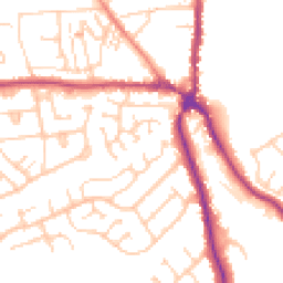 Daytime road noise heatmap for S35 1AB