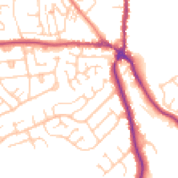 Daytime road noise heatmap for S35 1QR