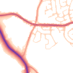 Daytime road noise heatmap for S35 1RE