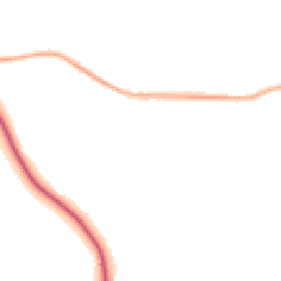 Night-time road noise heatmap for S35 1RE