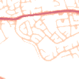 Daytime road noise heatmap for S35 1ZD