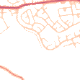 Daytime road noise heatmap for S35 1ZH