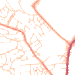 Daytime road noise heatmap for S35 2QY