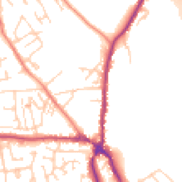 Daytime road noise heatmap for S35 2RB