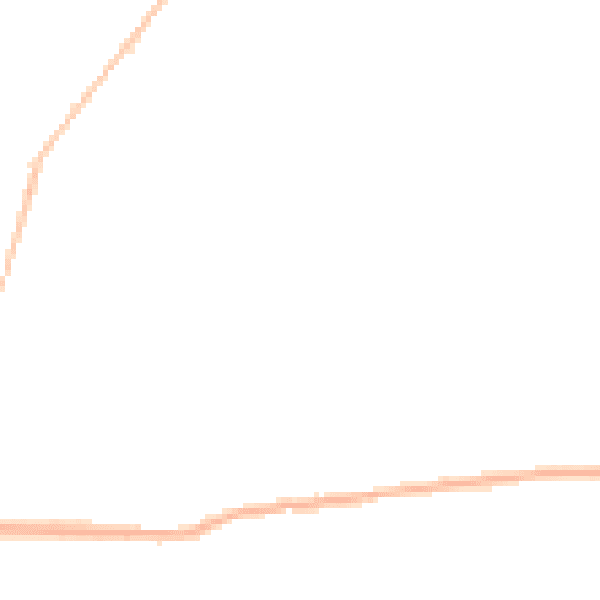 Night-time road noise heatmap for S35 2ZH