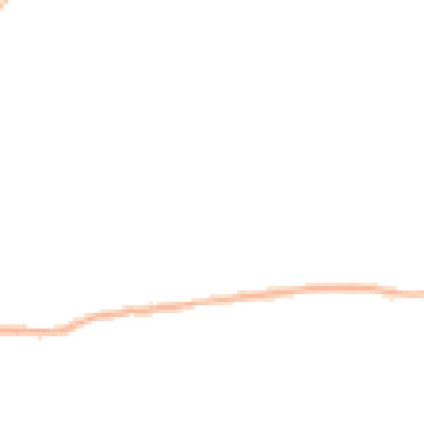 Night-time road noise heatmap for S35 2ZS