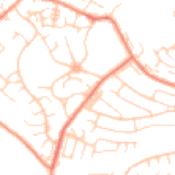Daytime road noise heatmap for S35 3UQ
