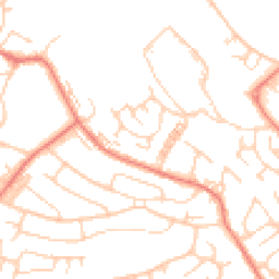 Daytime road noise heatmap for S35 3XT