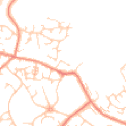 Daytime road noise heatmap for S35 4AD