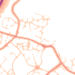 Daytime road noise heatmap for S35 4DR