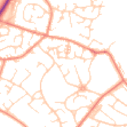 Daytime road noise heatmap for S35 4GA