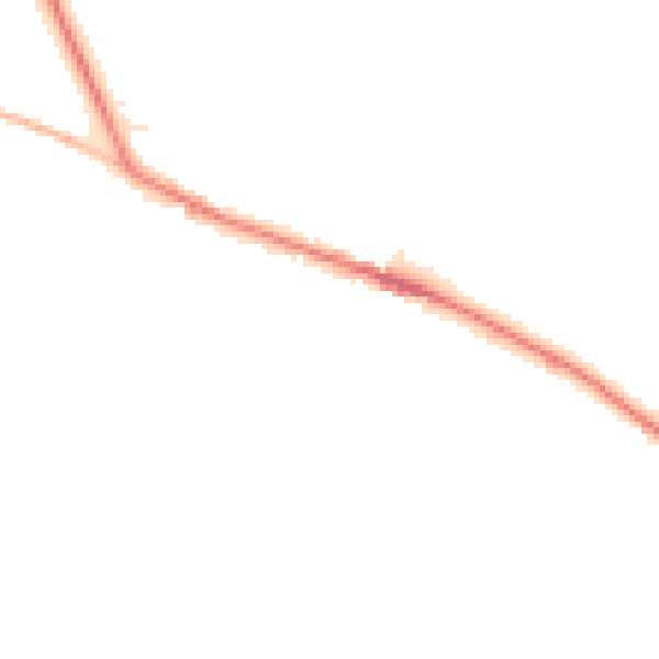 Night-time road noise heatmap for S35 7BH